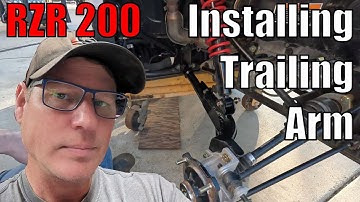 Installing updated trailing arms on RZR