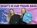 What's In Our Travel Bags ~ Jacy and Kacy