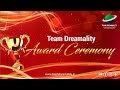 Team dreamality award ceremony  july 2021  vestige