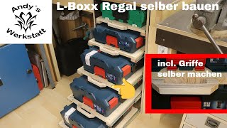 L Boxx Regal mit Vollauszug / incl. Griffe selber machen
