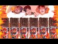 MUKBANG ASMRㅣExtreme Spicy!! Ghost Pepper Noodles Eat With Best Friend🔥Korean 후니 Hoony Eating Sound