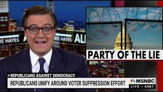 Our reporting on election audits with Matt Gaetz + Paul Gosar was featured on Chris Hayes