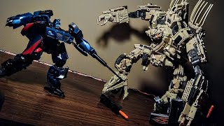 The Wreckers Vs. Bonecrusher Transformers Rotb Au Stop Motion Series