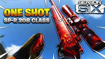 THE NEW "SP-R 208" ONE SHOT MONSTER in MODERN WARFARE (BEST SP-R 208 CLASS SETUP in COD MW)