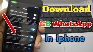 How to Download GB WhatsApp on Any iPhone! / #laddidhiman #iphone #viral #ios #tech #new #gbwhatsapp screenshot 3