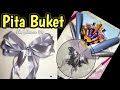 Cara Membuat Pita Buket Snack/ Bunga | Bouquet Ribbon