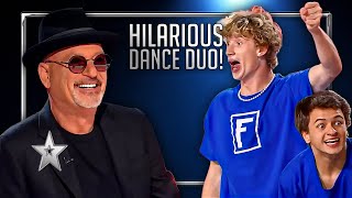 All Performances from HILARIOUS & UNIQUE Got Talent Dance Duo Funkanometry!