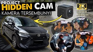 DDPai Mini 2X HIDDEN CAM ❗ Kamera 2K Dashcam tersembunyi di Mobil kecil terbaik & terjernih #avanza