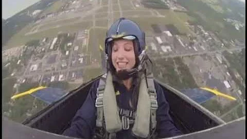 Youtube Extra: Kristen Lowe Flies With The Blue An...