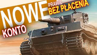 NOWE KONTO - Tiger - legenda już w garażu - World of Tanks