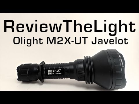 ReviewTheLight:  Olight M2X UT Javelot (Never been domed!)