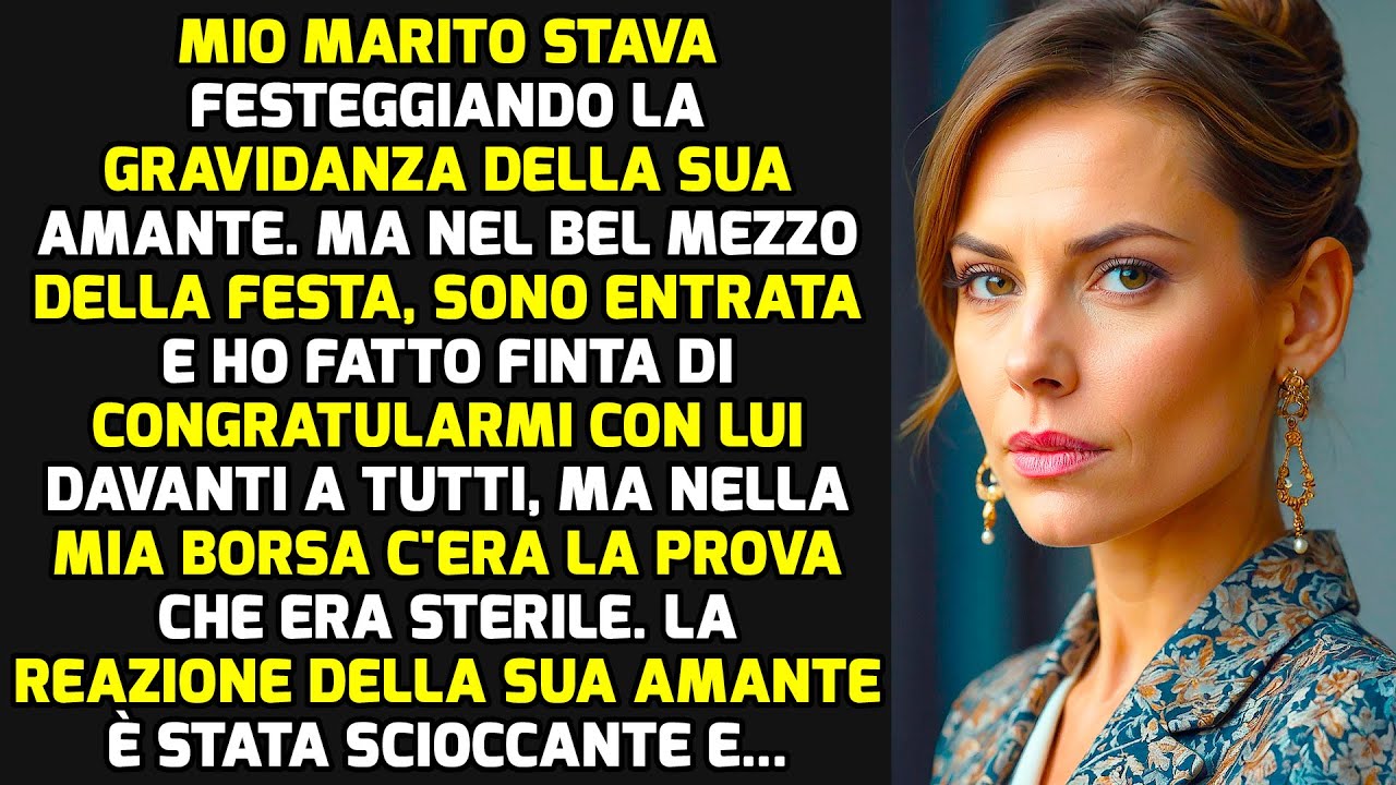Alla Festa, Mio Marito Stava Festeggiando La Gravidanza Della Sua Amante. Ma Io... STORIE DI VITA