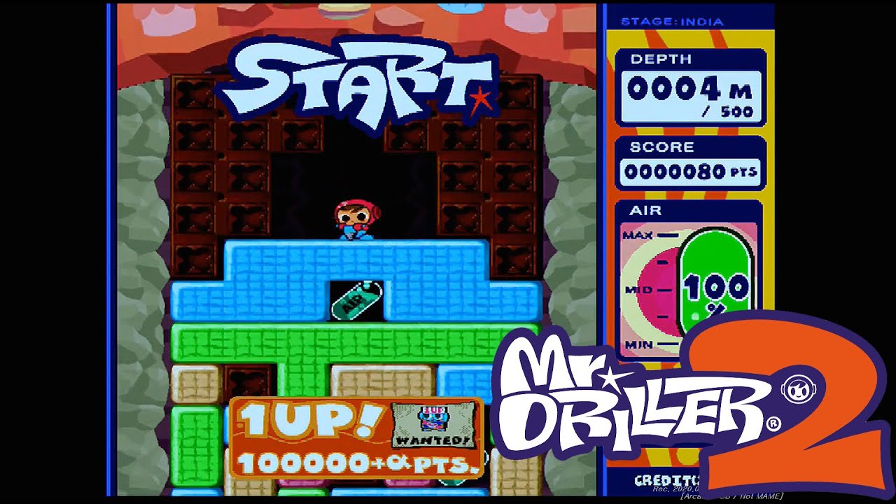 ミスタードリラー2　ゲーム基板　Mr. Driller 2 アーケード　ナムコ Amazon | ミスタードリラー 2 | PCゲーム | PCソフト