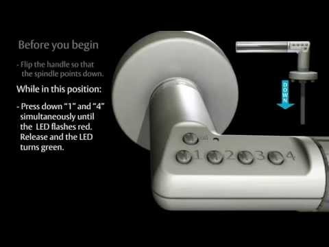 ASSA ABLOY Code Handle - Installation and Programming