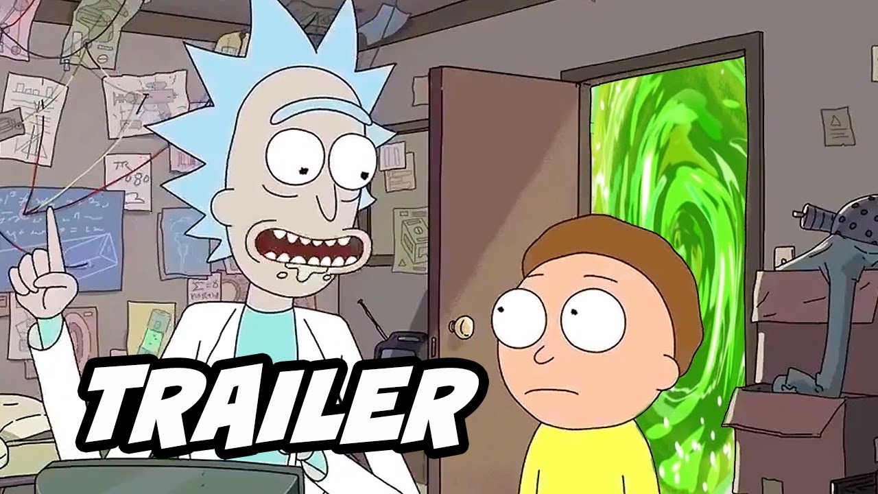 Rick and Morty Season 4 Teaser Trailer - Evil Morty Scene and Interview Breakdown