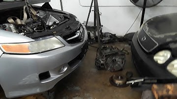 Replacing transmission Acura TSX