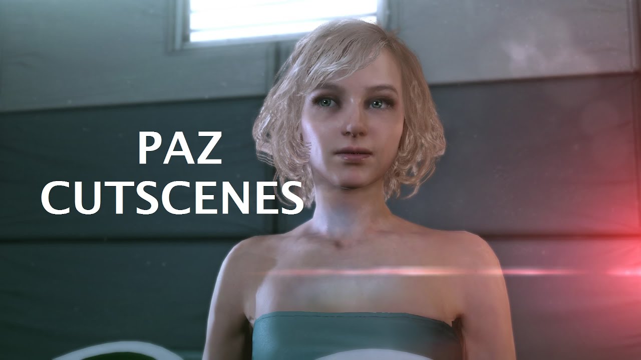Metal Gear Solid V: The Phantom Pain -Paz Cutscenes- - YouTube