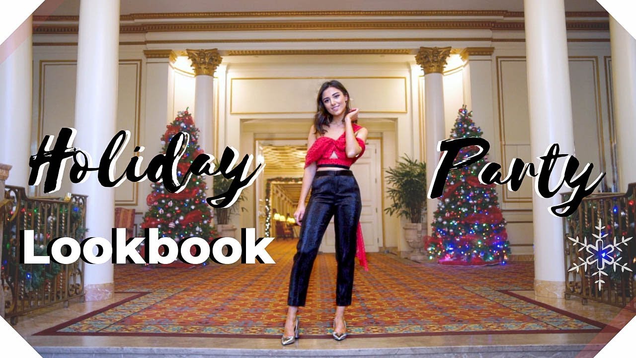 HOLIDAY PARTY OUTFITS LOOKBOOK 2018 | KIMISCLOSET