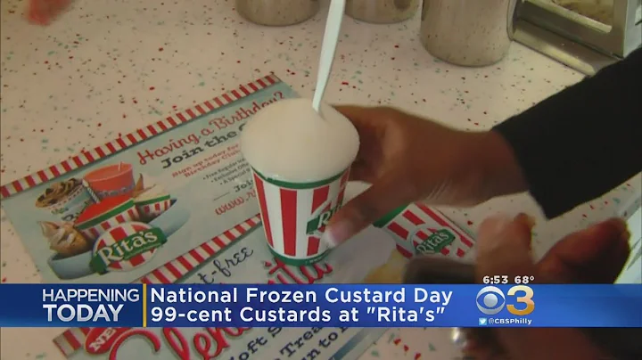 Rita's Offering Deal On National Frozen Custard Day