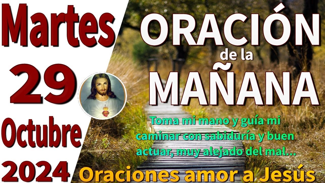 oración de la mañana del día Martes 29 de octubre de 2024 - Salmo 27:14 ...