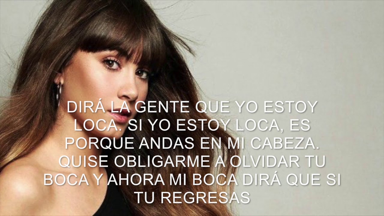 AITANA VAS A QUEDARTE letra YouTube AITANA VAS A QUEDARTE letra YouTube