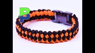Make the Zipper Sinnet Bracelet With Gutted Paracord  - BoredParacord.com