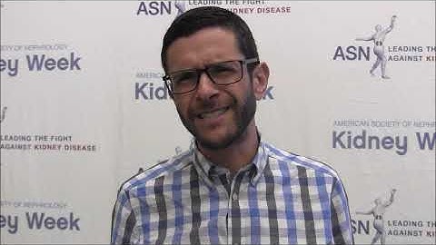 Presenter speaks to the use of artificial intelligence in nephrology, kidney disease