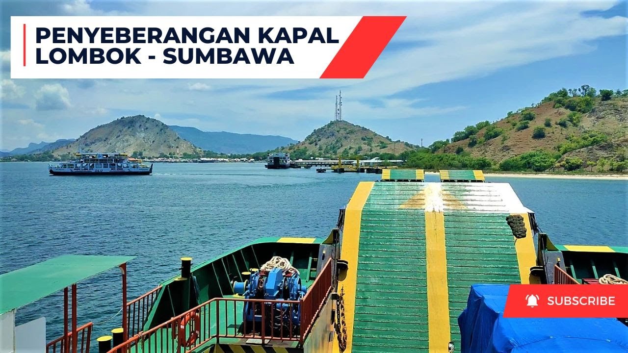 PENYEBERANGAN LAUT PELABUHAN KAYANGAN LOMBOK KE POTOTANO SUMBAWA NTB DENGAN KMP GARDA MARITIM 2