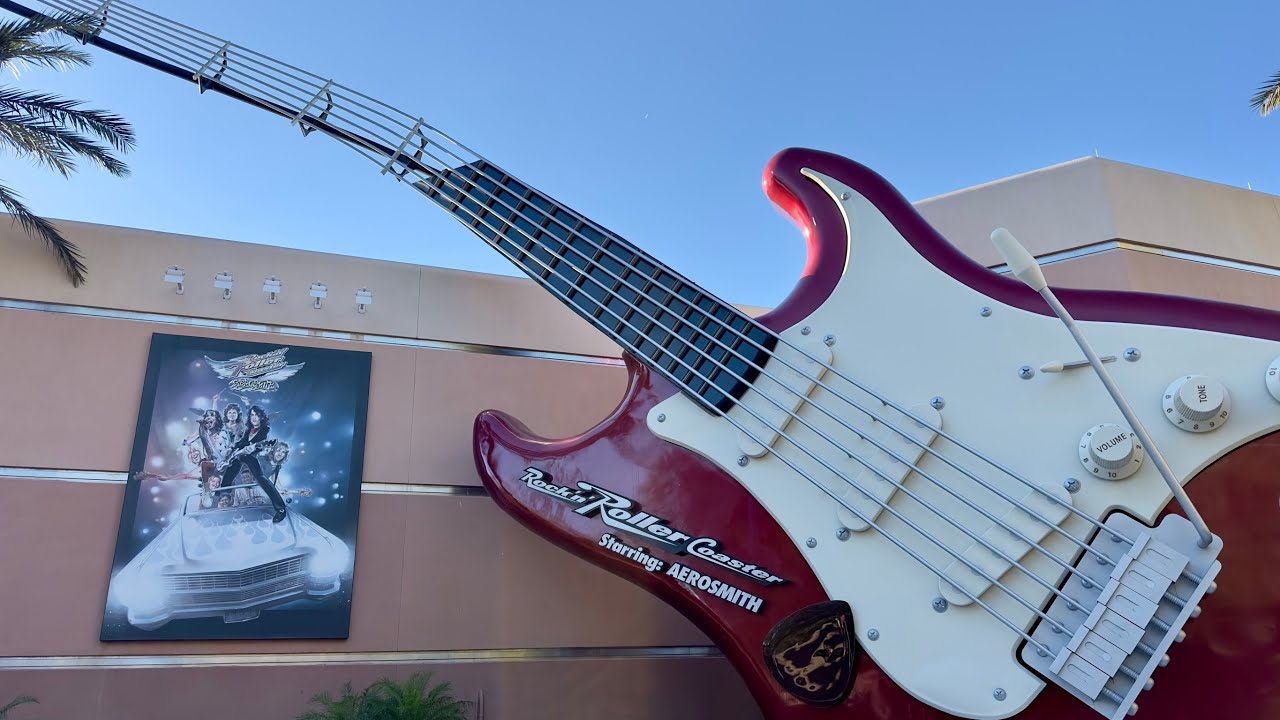 Rock'n' Roller Coaster Starring Aerosmith - Complete Roller Coaster Experience at Hollywood Studios