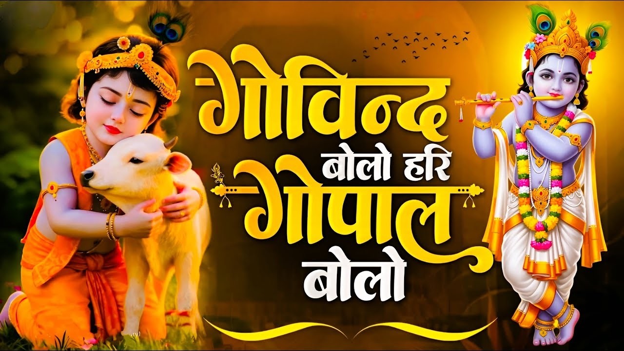 गोविंद बोलो हरी गोपाल बोलो   कृष्ण भजन   Govind Bolo Hari Gopal Bolo   Mohini Patel   Krishan Bhajan