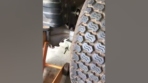 Purged Air From Hydrogear Transaxle