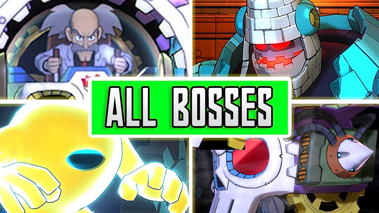 Mega Man 11: All bosses + Final Boss 