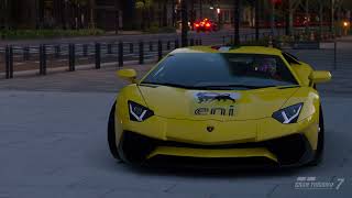 Cruising in My Eni Lamborghini Aventadore SV Final Edition