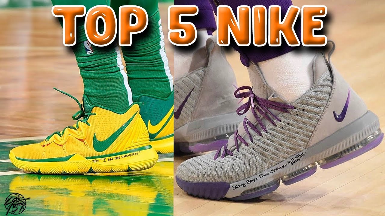 Top 5 Best NIKE Basketball Shoes of 2018! - YouTube
