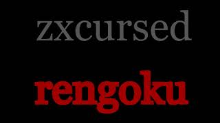 zxcursed - rengoku (текст песни ) (full)