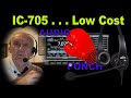 Icom IC-705 with Heil HTH-I Budget Headset and Setting it up for increased Audio Punch