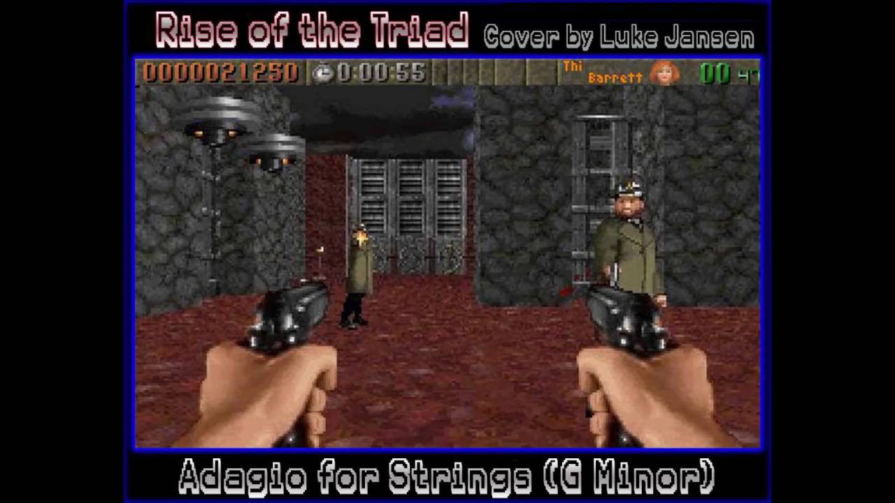 Rise of the Triad - Adagio for Strings (G minor) - Cover / Remix