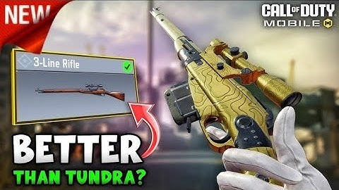 *NEW* 1-SHOT SNIPER in COD MOBILE 🤯 (3-LINE RIFLE)