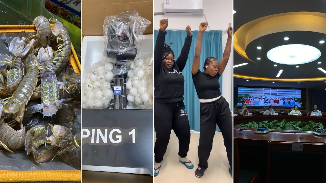 I Tried Eating Chinese Mantris Shrimp 😳 || Welcoming My Friend To Study In China 🇨🇳.. UNI DIARIES 🇨🇳