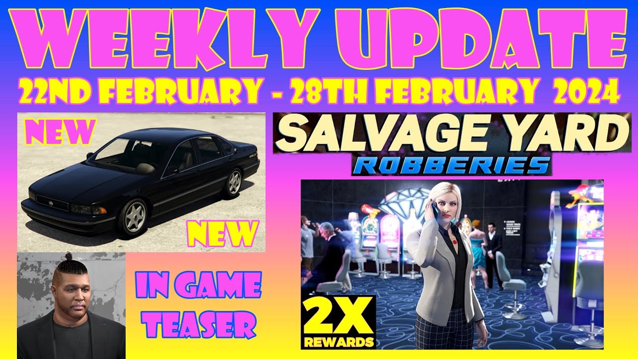 GTA Online Weekly Update (February 22, 2024) - new content and more