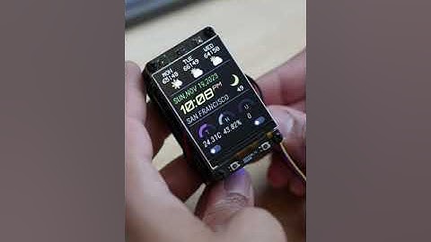 Particle Photon 2 display widget #iot #arduino