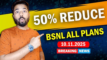 Big Breaking News :- 50% validity reduction on all BSNL plans || Tech Talks San #bsnl #bsnlplans