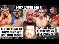 Nick diaz vs vicente luque tony ferguson vs michael chiesa why dana mma news reaction