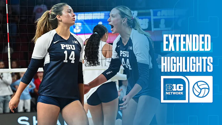 Kansas vs. Penn State | Extended Highlights | Big Ten Volleyball | 08/25/2025
