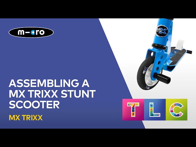 Assembling MX Trixx Stunt Scooter Micro Scooters - YouTube