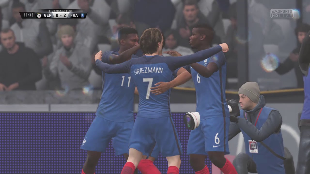 FIFA 18 France vs Germany