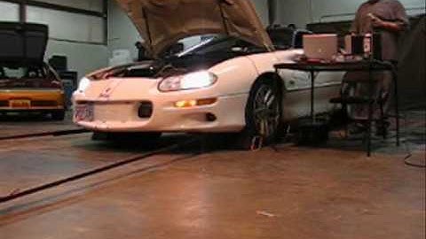 2001 Camaro SS Dyno T-rex cam