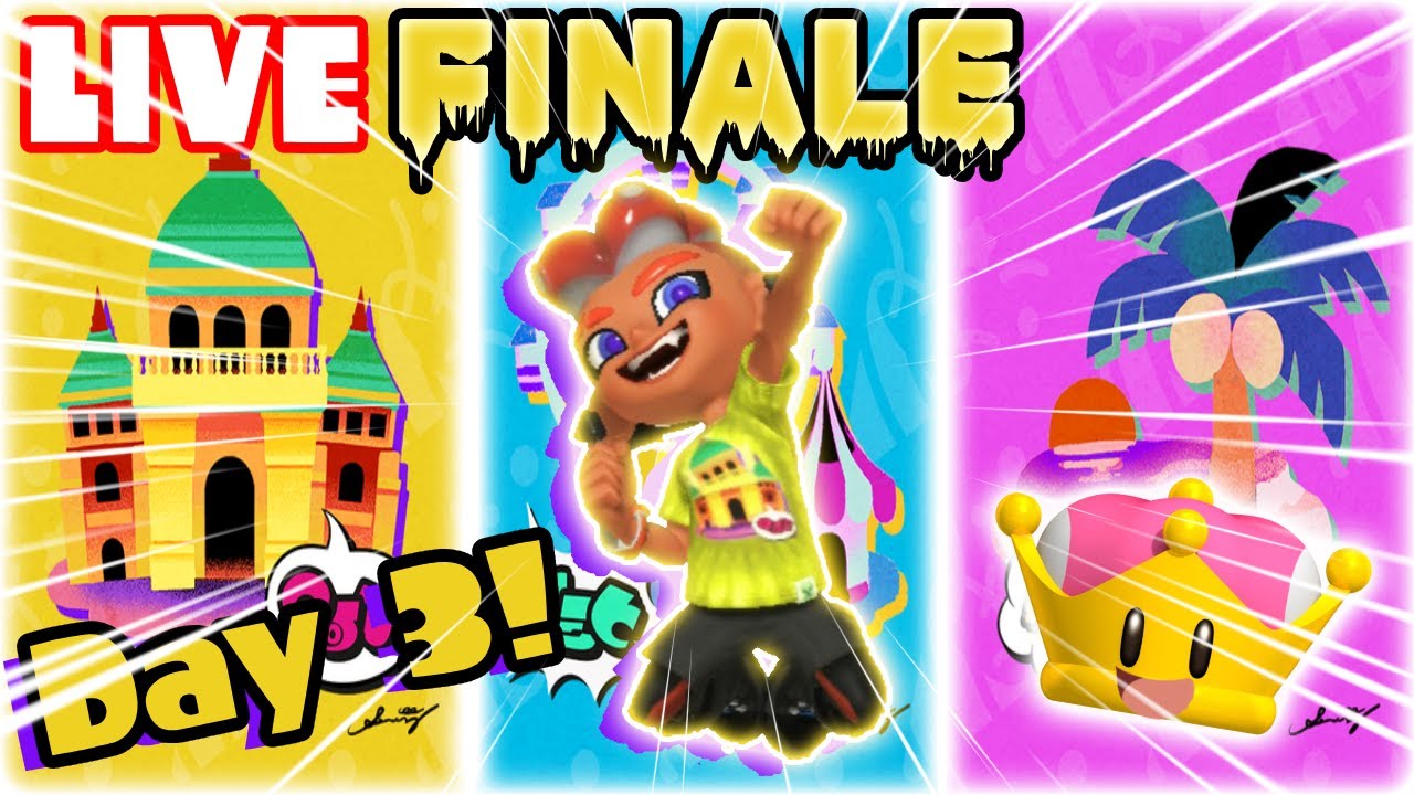 LIVE - Splatoon 3 - The FINAL hours of the summer nights Splatfest! LET ...