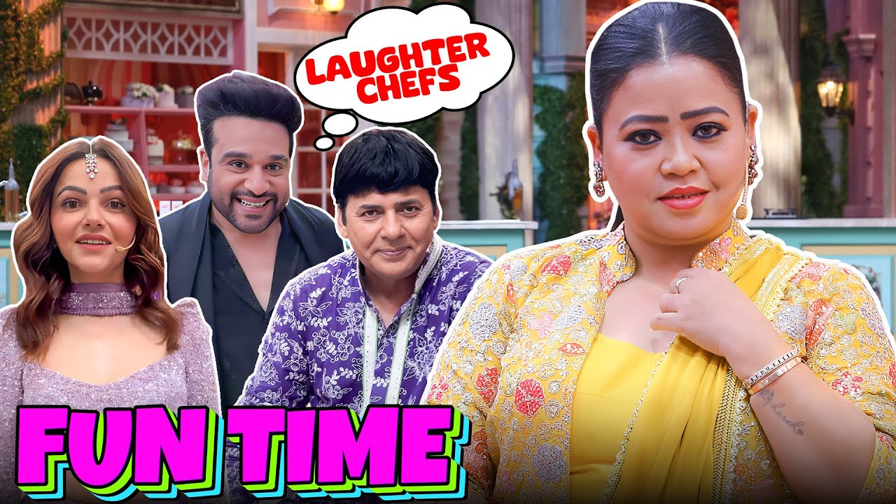 Laughter Chefs Ke Shoot Mein Bohut Maza Aata Hai🤭😍 | Bharti Singh | Haarsh Limbachiyaa | Golla