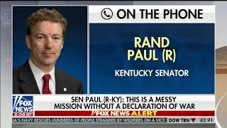 Sen. Rand Paul Discusses Iranian Situation - Jan. 3, 2020